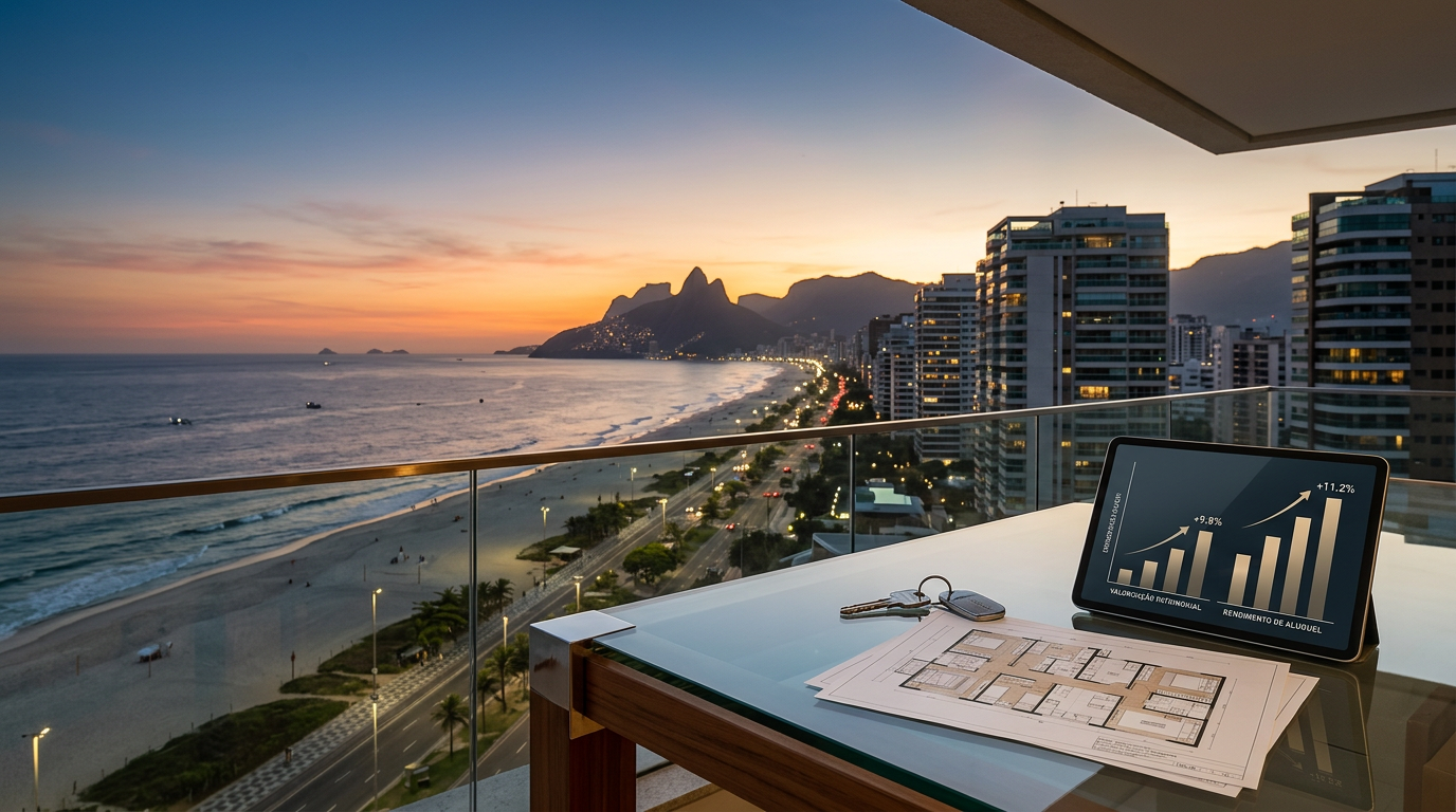 Quanto rende alugar um imóvel na Barra da Tijuca? Como calcular o retorno real