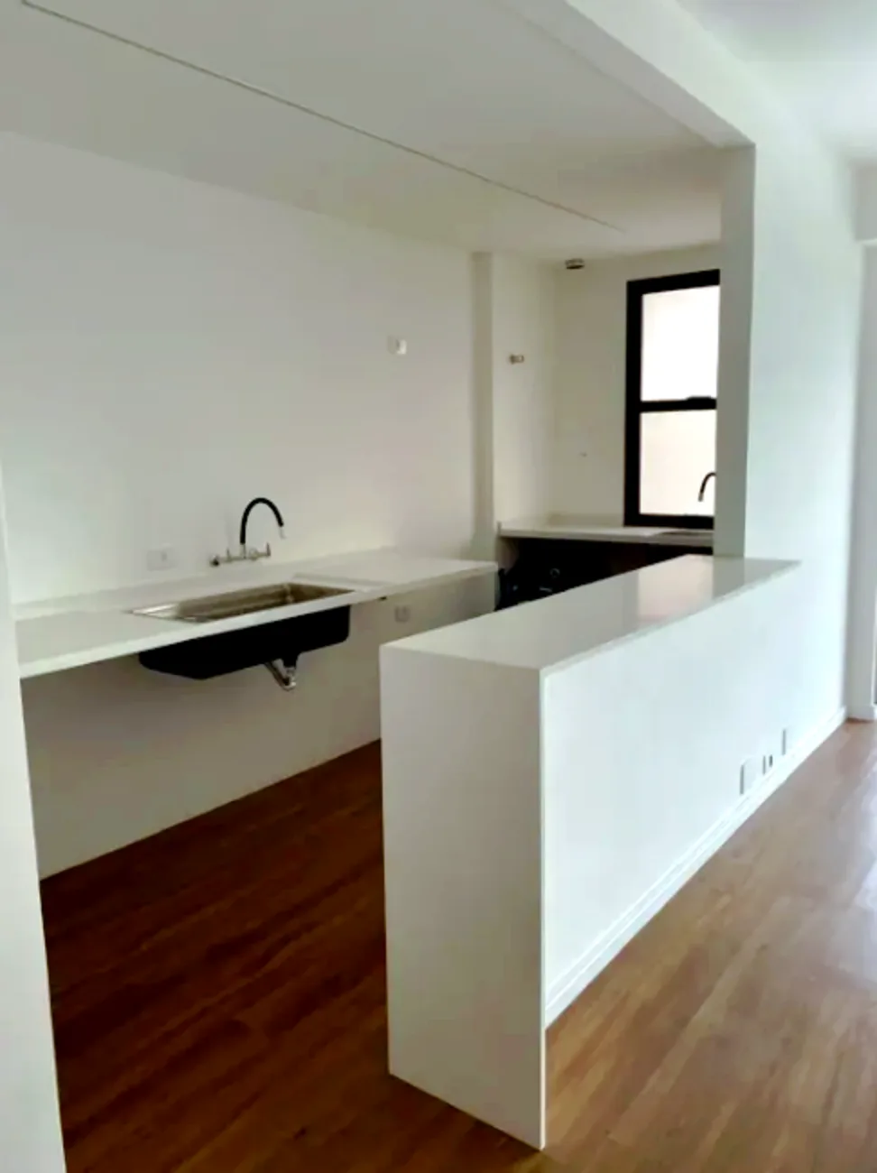 Cozinha americana renovada