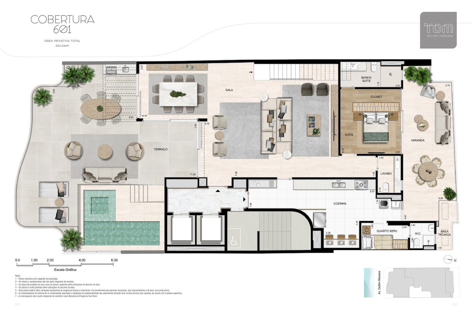 Planta Tom Delfim Moreira - 4