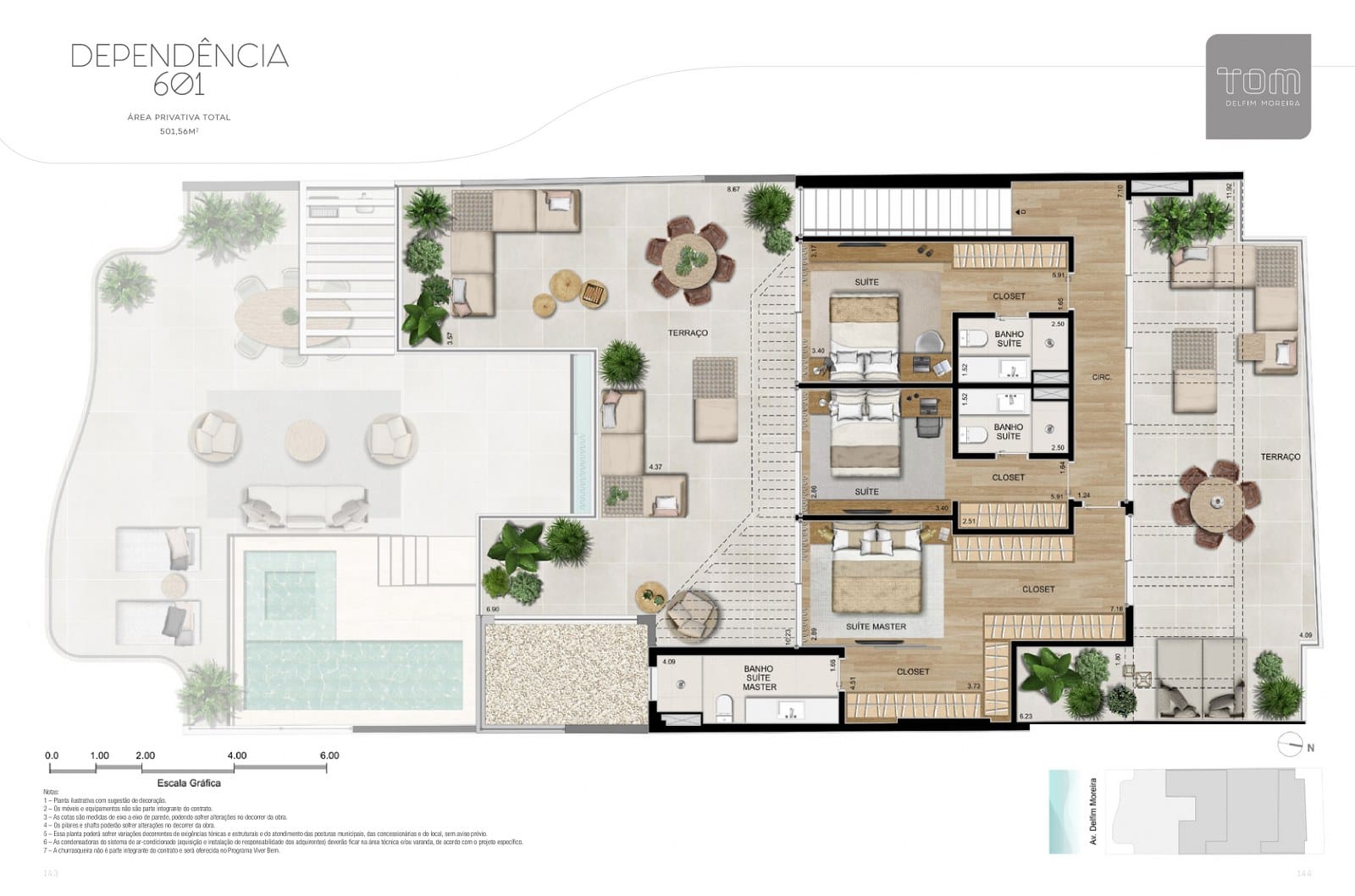 Planta Tom Delfim Moreira - 5